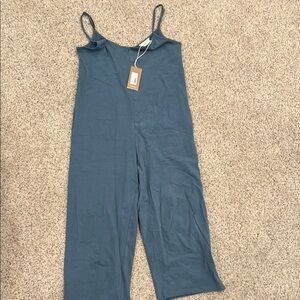 Coyuchi Solstice Women’s Romper Blue XS